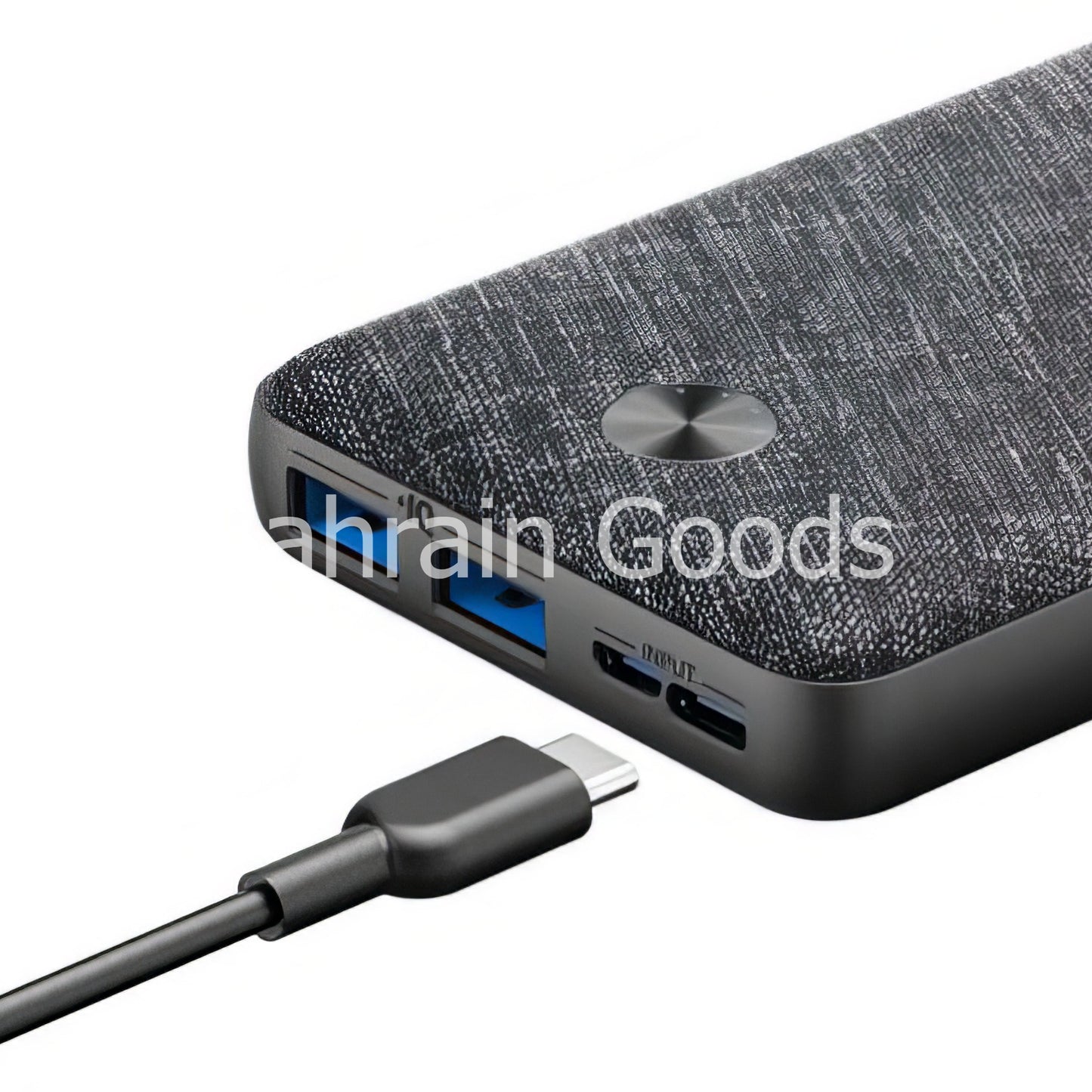 Anker Powercore Metro Essential 20000 Fabric Black Bahrain Goods AN.A1268H11.BK