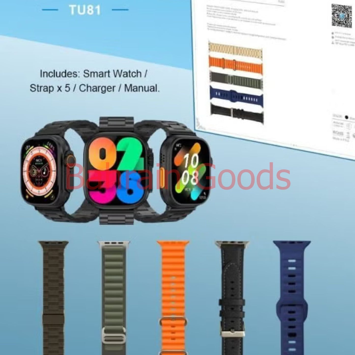 Oteeto TU81 ULTRA – 5 STRAPS