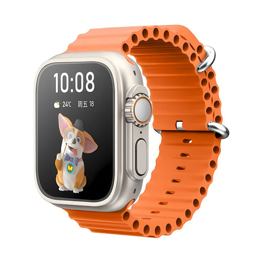 TELUX EVO 9 Mini Smart Calling Watch with 1.72” FHD Display & Extra Strap