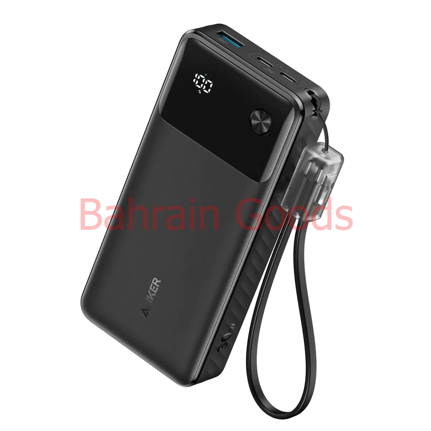 Anker Power Bank Powercore 20000 mAh 30W Portable Charger with USB C Cable Lanyard
