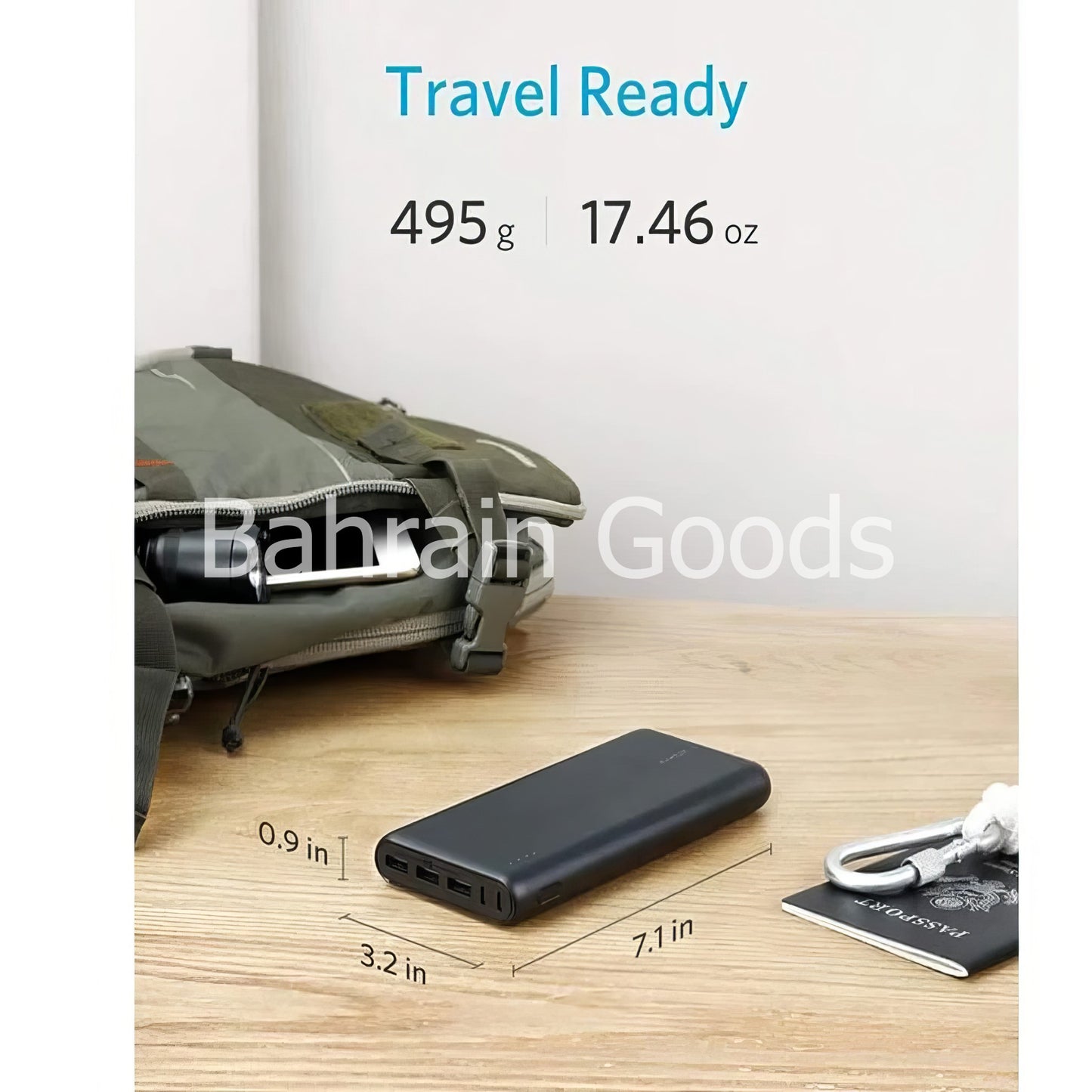 Anker 337 Power Bank (PowerCore 26K) Bahrain Goods AN.A1277H11.BK