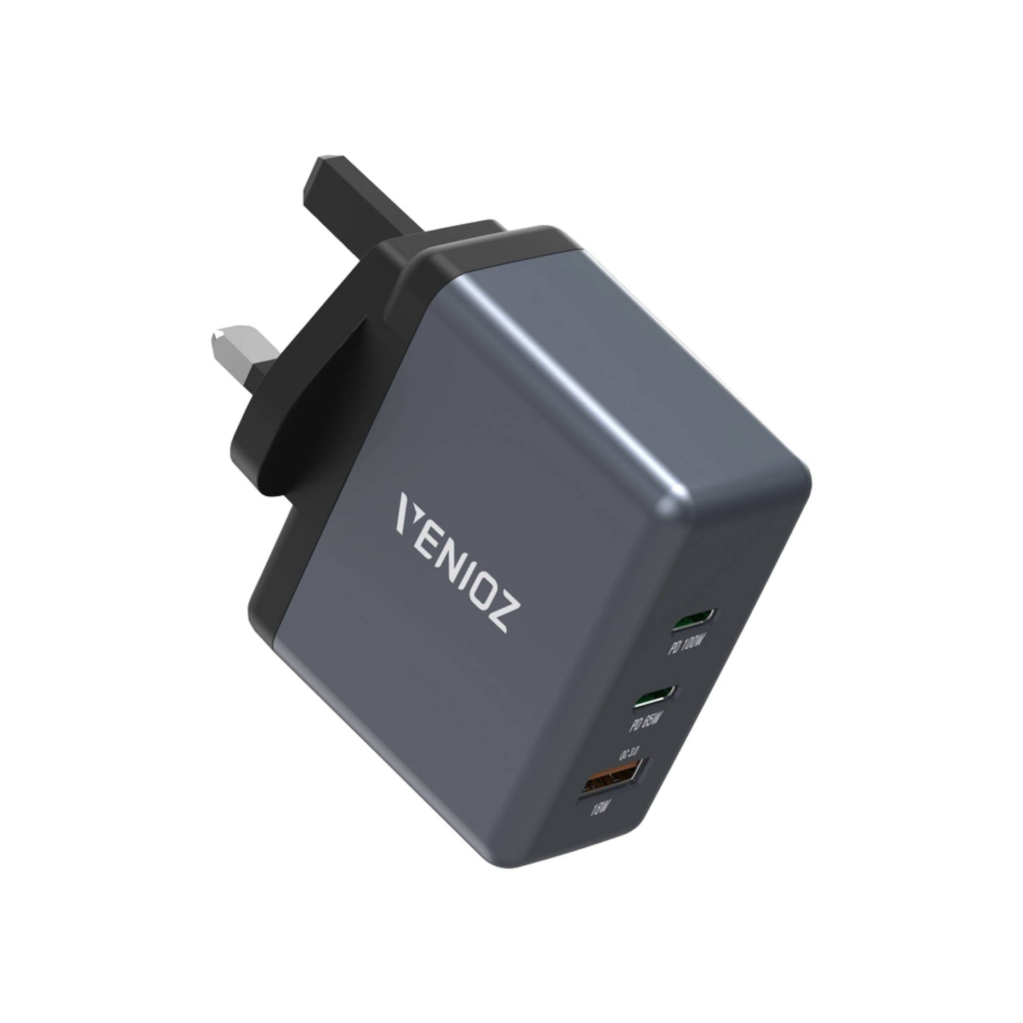 G-Tab VWC 100W GaN Fast Charger | USB-C PD & QC Fast Charging