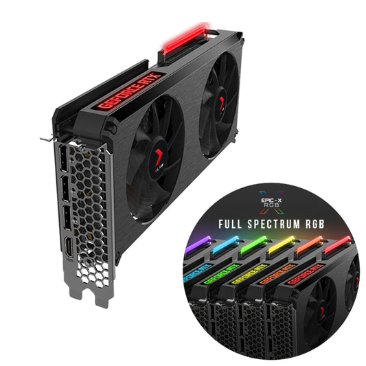 PNY GeForce RTX™ 3060 12GB XLR8 Gaming REVEL EPIC-X RGB™ Dual Fan Edition