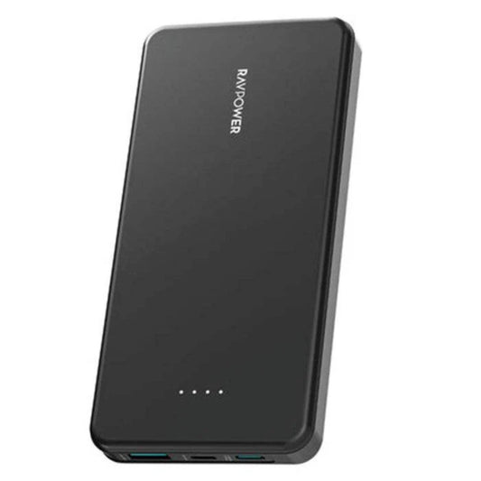 RAVPower 5 in 1 Premium (Black) | Travel Combo | Bundle with 10000 mAh Power Bank