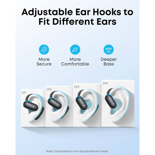 soundcore AeroFit 2 by Anker, Open-Ear Headphones,