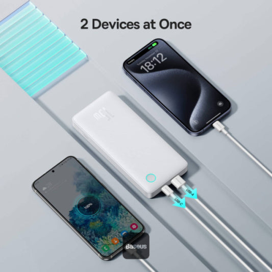 Baseus Airpow Lite 10000mAh Fast Charge Power Bank 15W With Type-C and USB-A Port