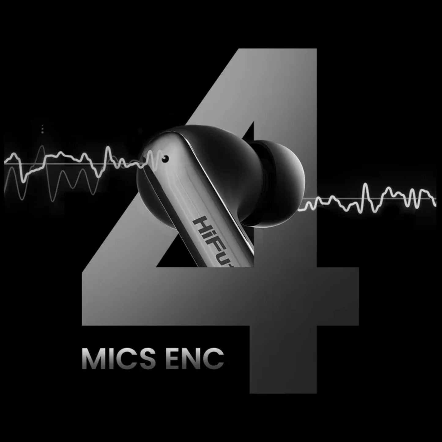 HiFuture SonicAIR 4MIC ENC Wireless Earbuds