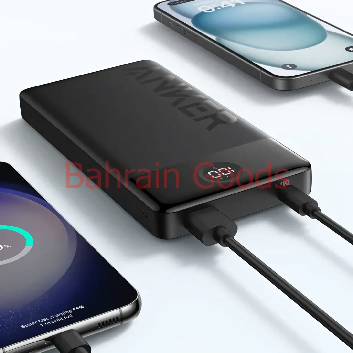 Anker 326 Powerbank (20,000 mAh, 15W, 2-Port) Bahrain Goods AN.A1367H11.BK