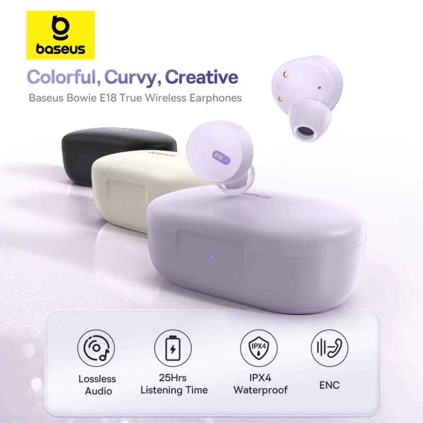 Baseus Bowie E18 True Wireless Earphones