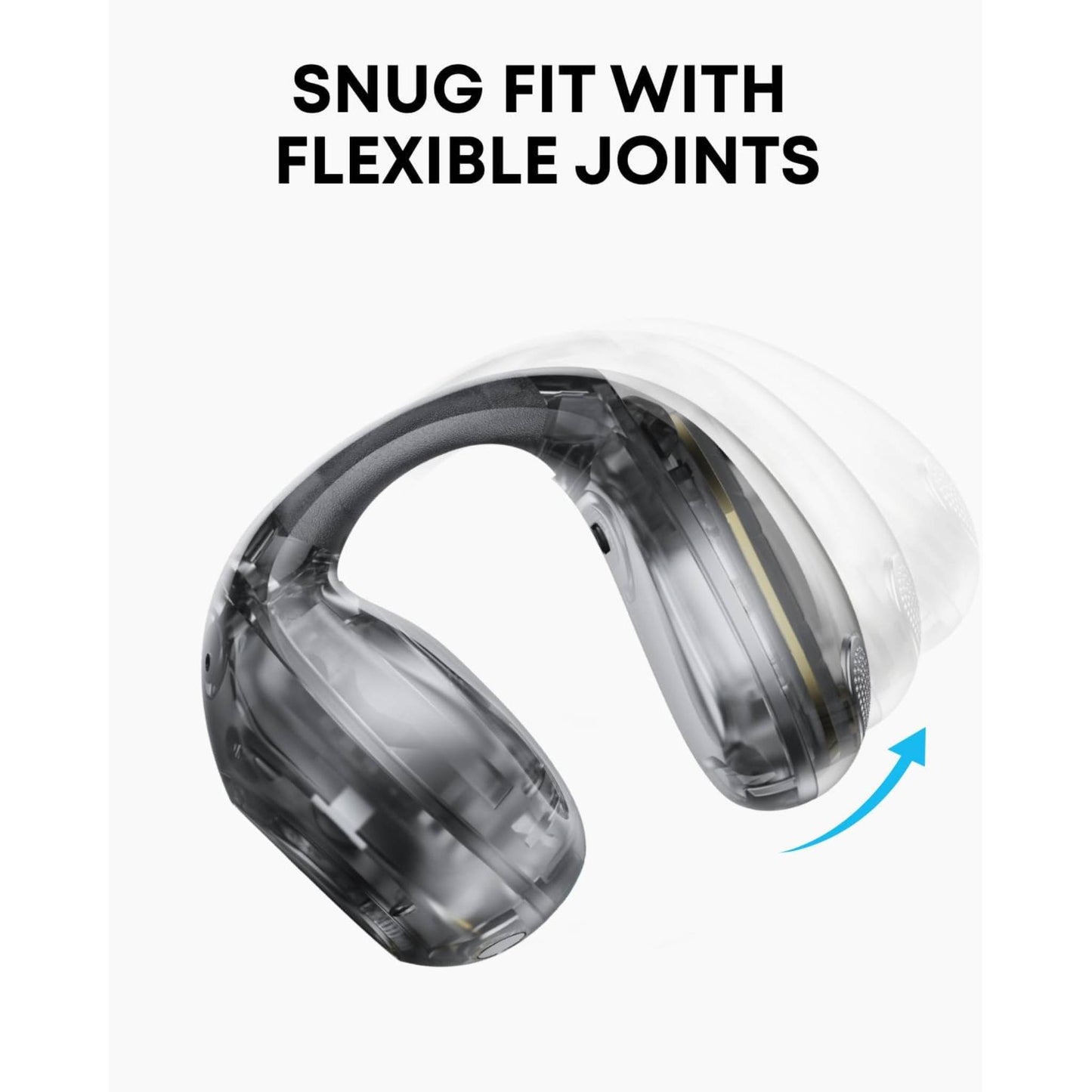 soundcore C40i | Flexible and Comfortable Clip-On Earbuds