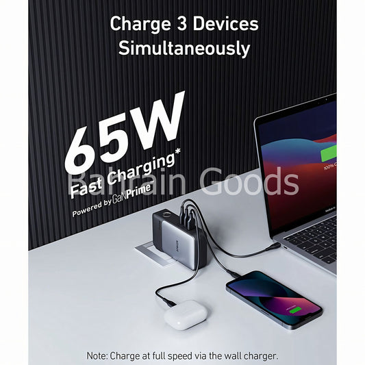 Anker Powercore 733 Ganprime 2-In-1 10000 Pd 65W Black Bahrain Goods AN.A1651211.BK