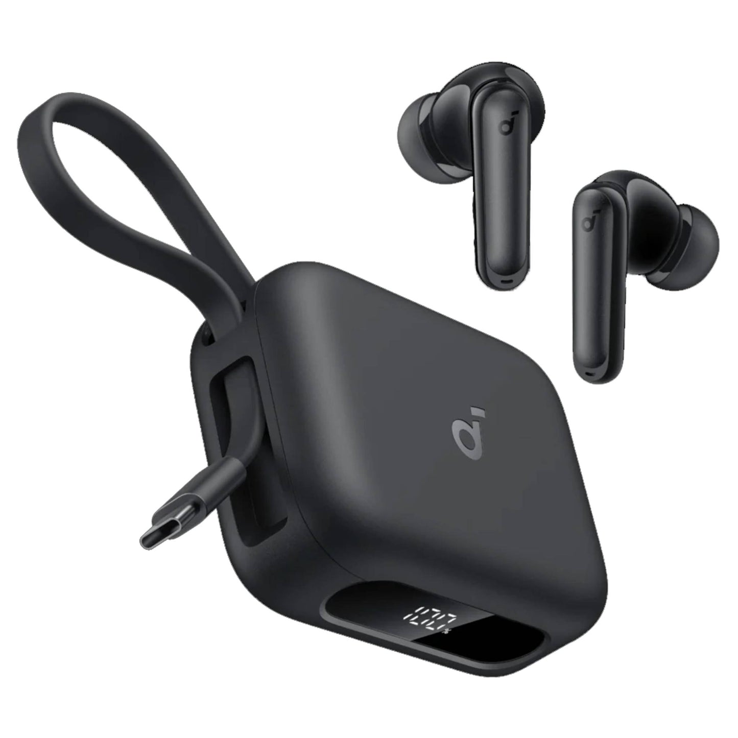 Soundcore P41i by Anker, Adaptive Noise Cancelling Earbuds with Portable Phone Charger