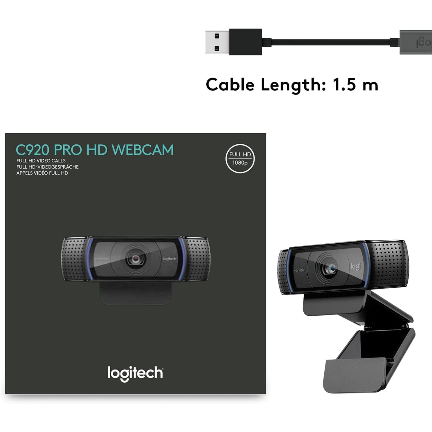 Logitech C920 HD Pro Webcam