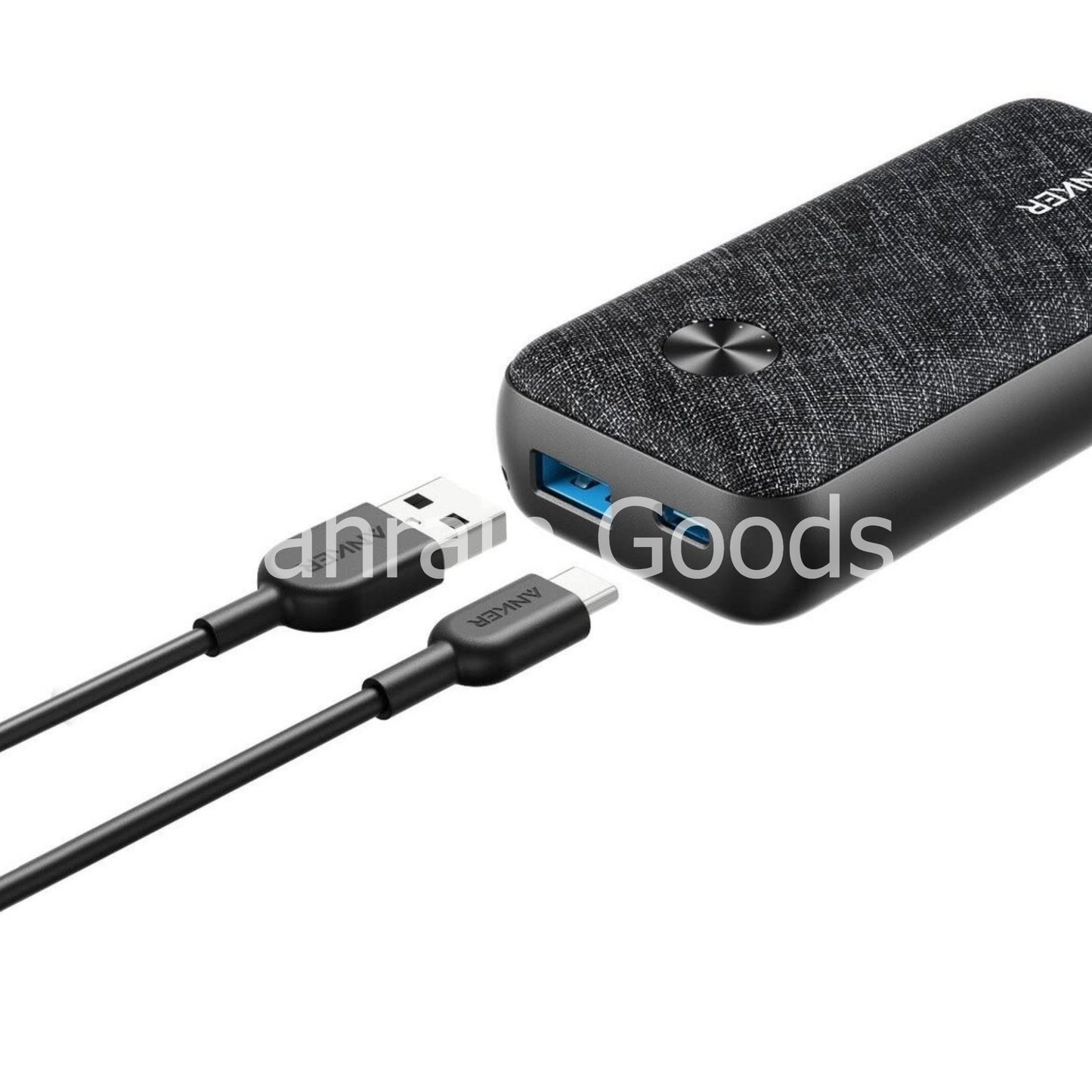 Anker Powercore Metro 10000 Pd 25W Fabric Black Bahrain Goods