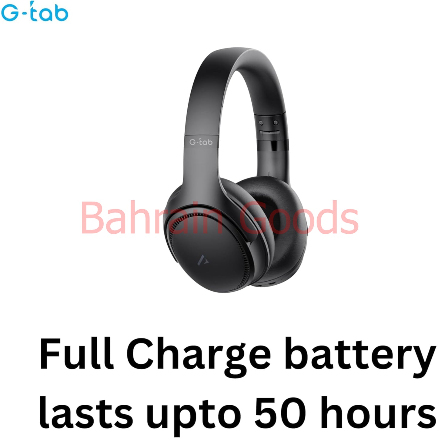 G-Tab VAH10 On Ear Headphone/ANC/HD Bass/Dual Device Connection