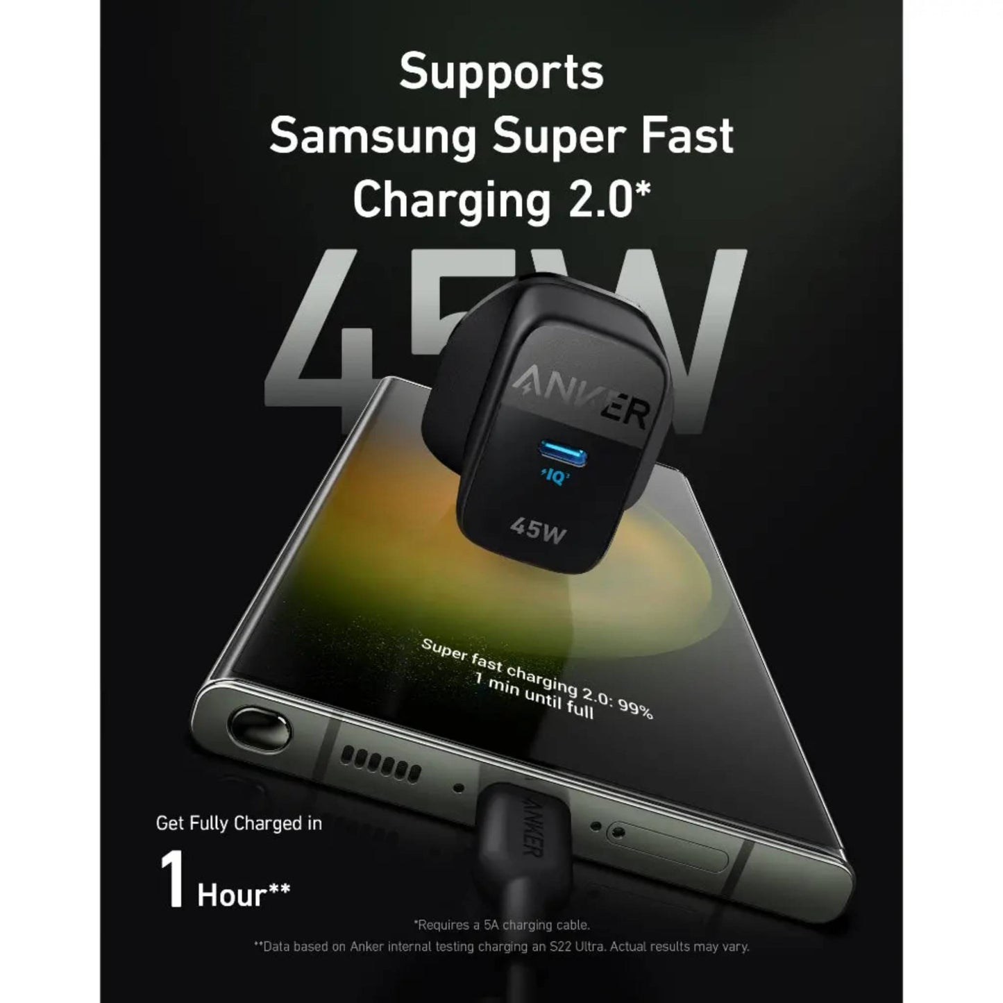 Anker 313 Charger (Ace, 45W)