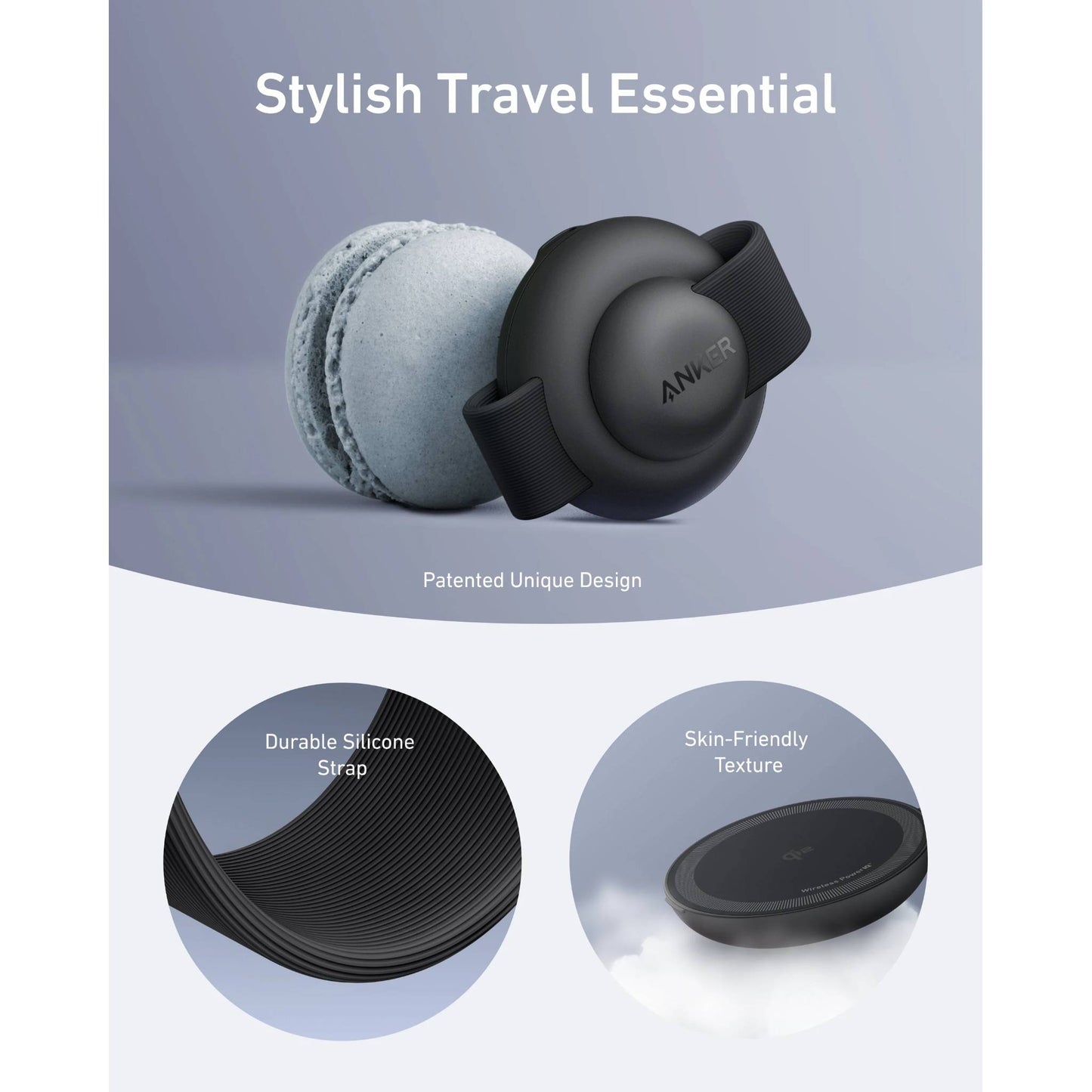 Anker MagGo Wireless Charging Station (3-in-1, Foldable Pad)
