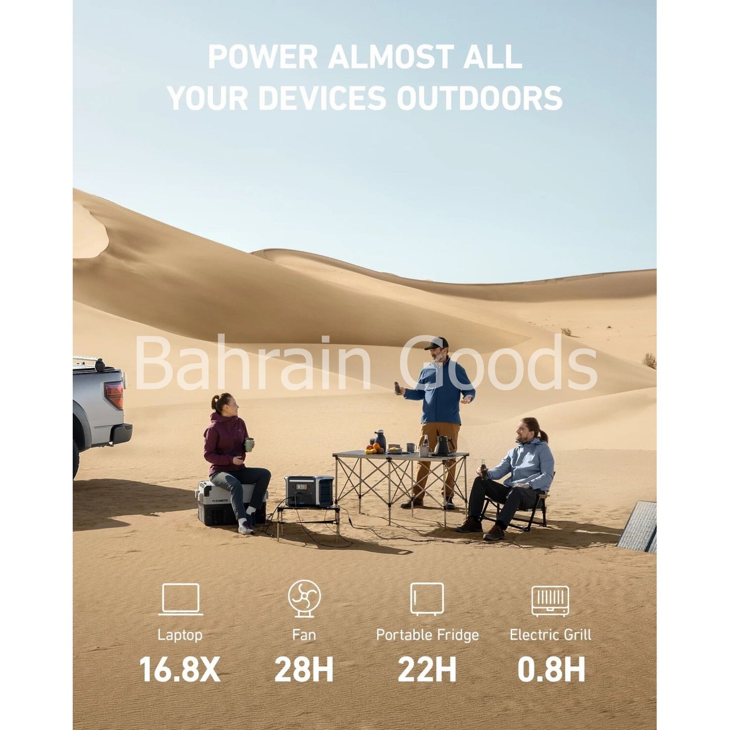 Anker SOLIX F1200 Power Station, PowerHouse 757, 1500W Solar Generator, 1229Wh Bahrain Goods AN.A1770211.BK