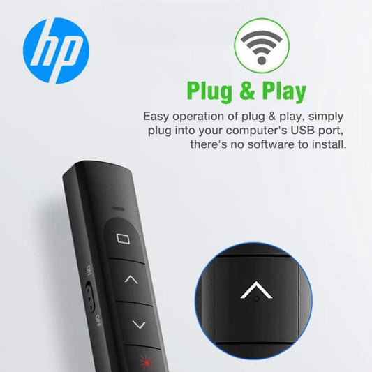 HP SS10 Wireless Presentation Presenter Pen Red Laser Pointer