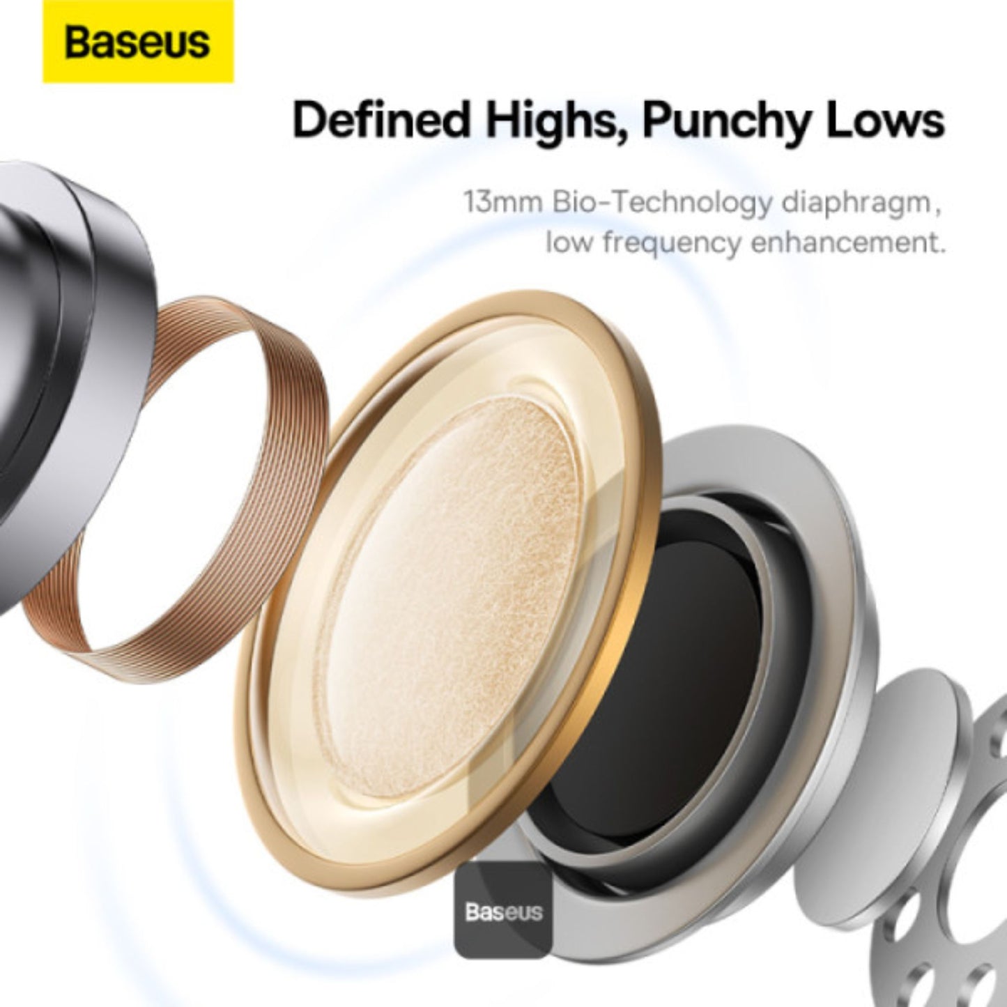 Baseus Bowie WX5 True Wireless Earphones - 4 ENC Mics with AI Noise Cancellation