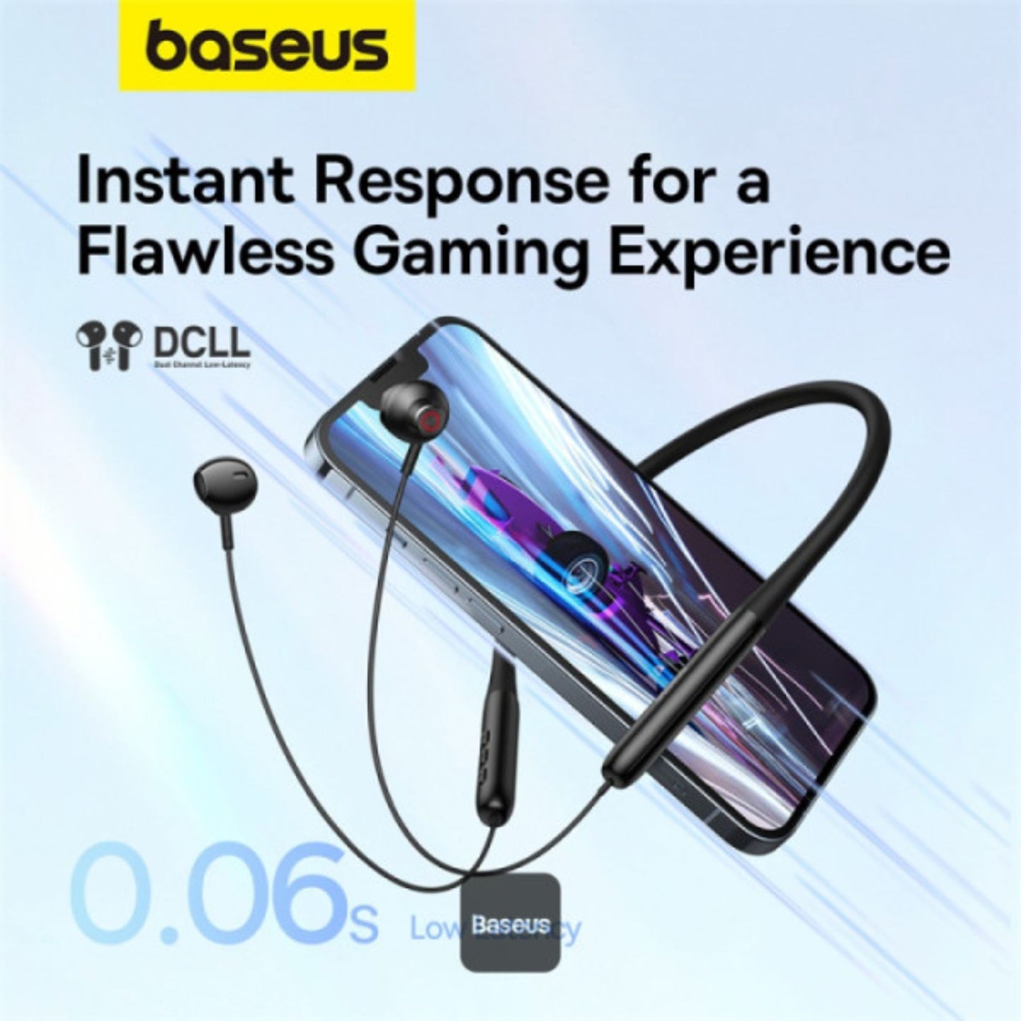 Baseus Bowie P1 Neckband Wireless Earphones - 30H Playtime, V5.2