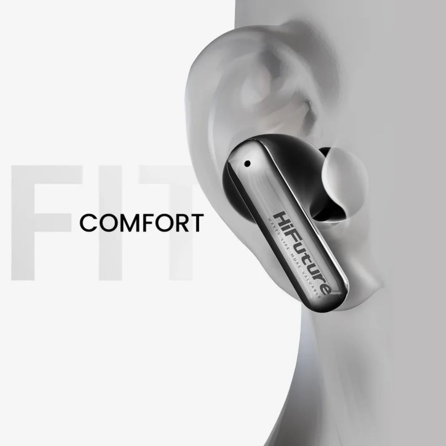 HiFuture SonicAIR 4MIC ENC Wireless Earbuds