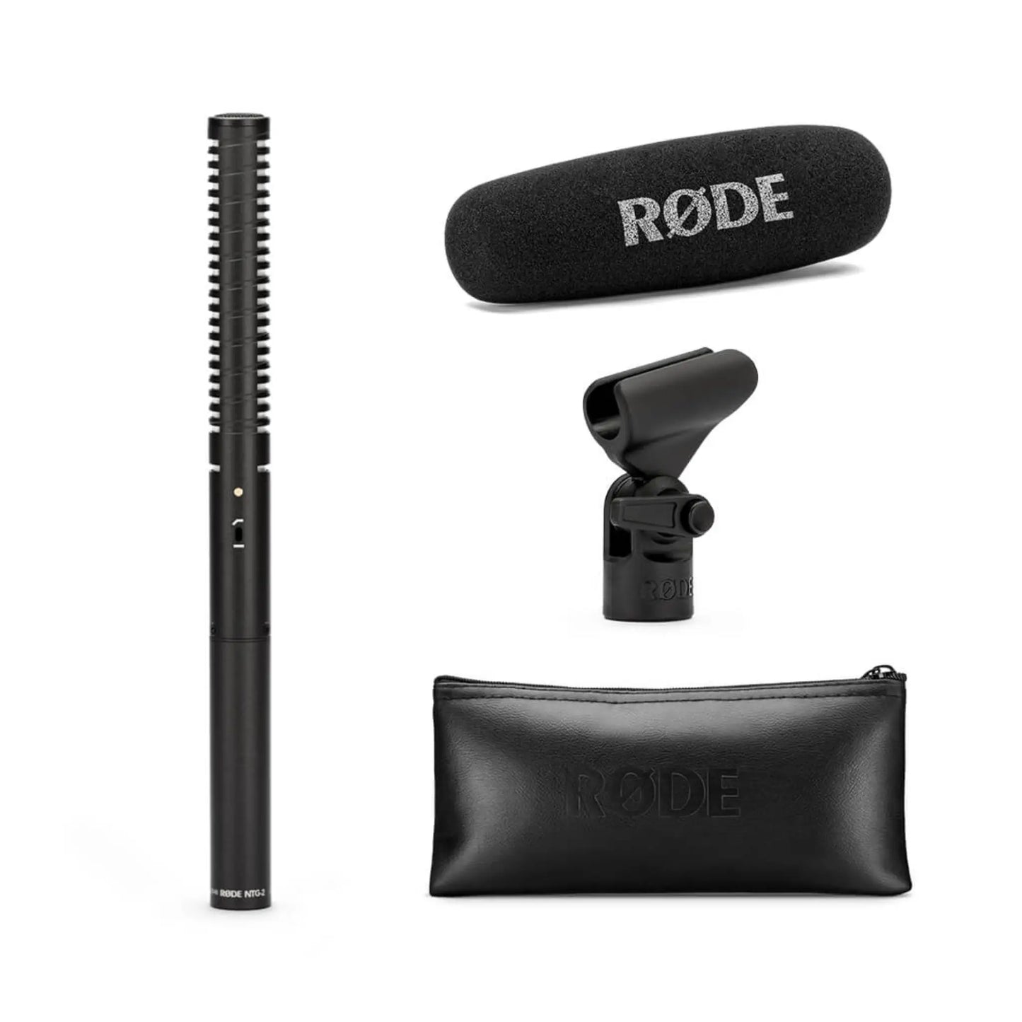 RØDE NTG2 Dual-Powered Shotgun Microphone for Film & Broadcast