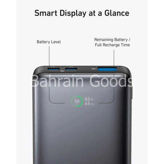 Anker 533 Power Bank (PowerCore 25W) 10000 PD -Black Bahrain Goods