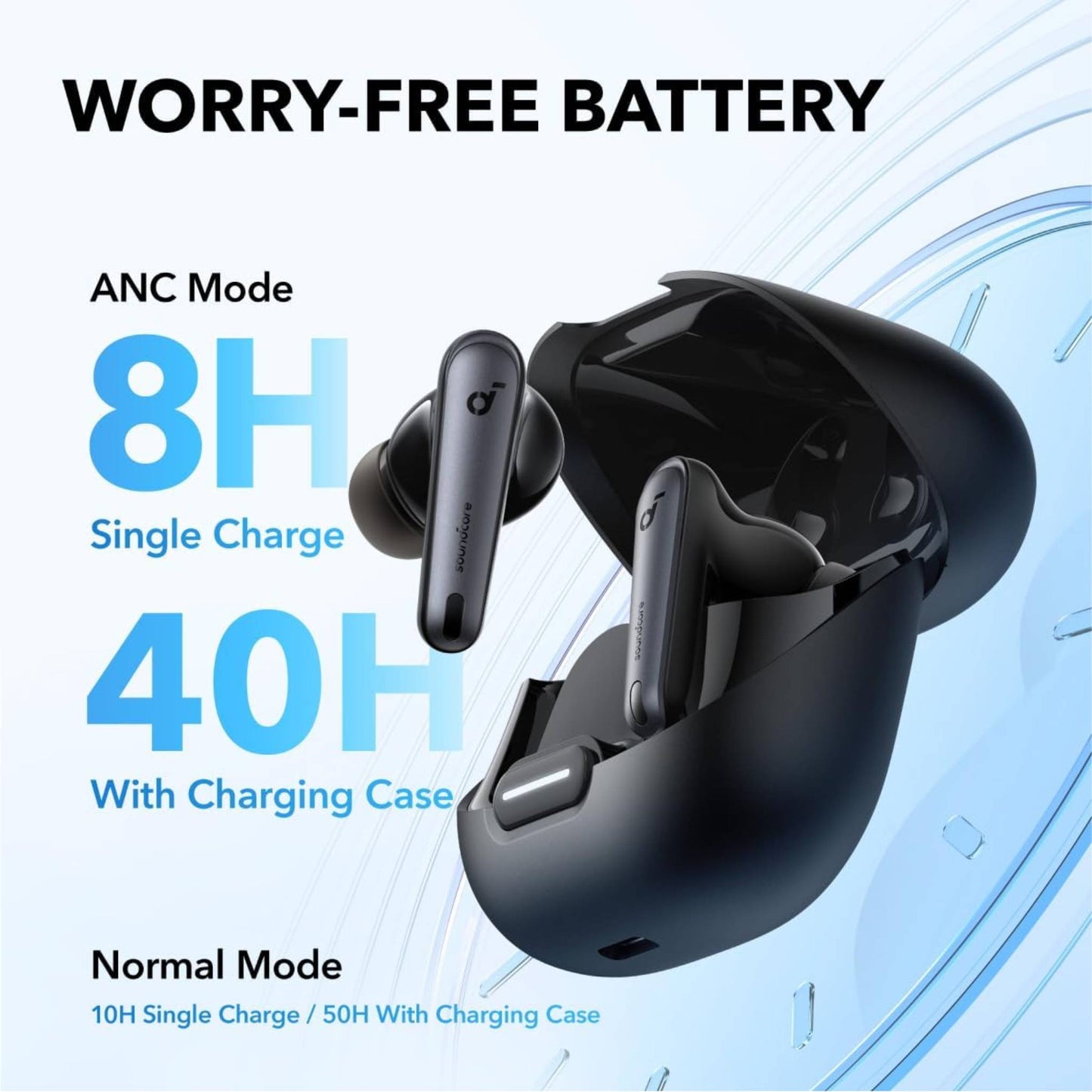 Soundcore by Anker Liberty 4 NC Wireless Earbuds, 98.5% Noise Reduction,
