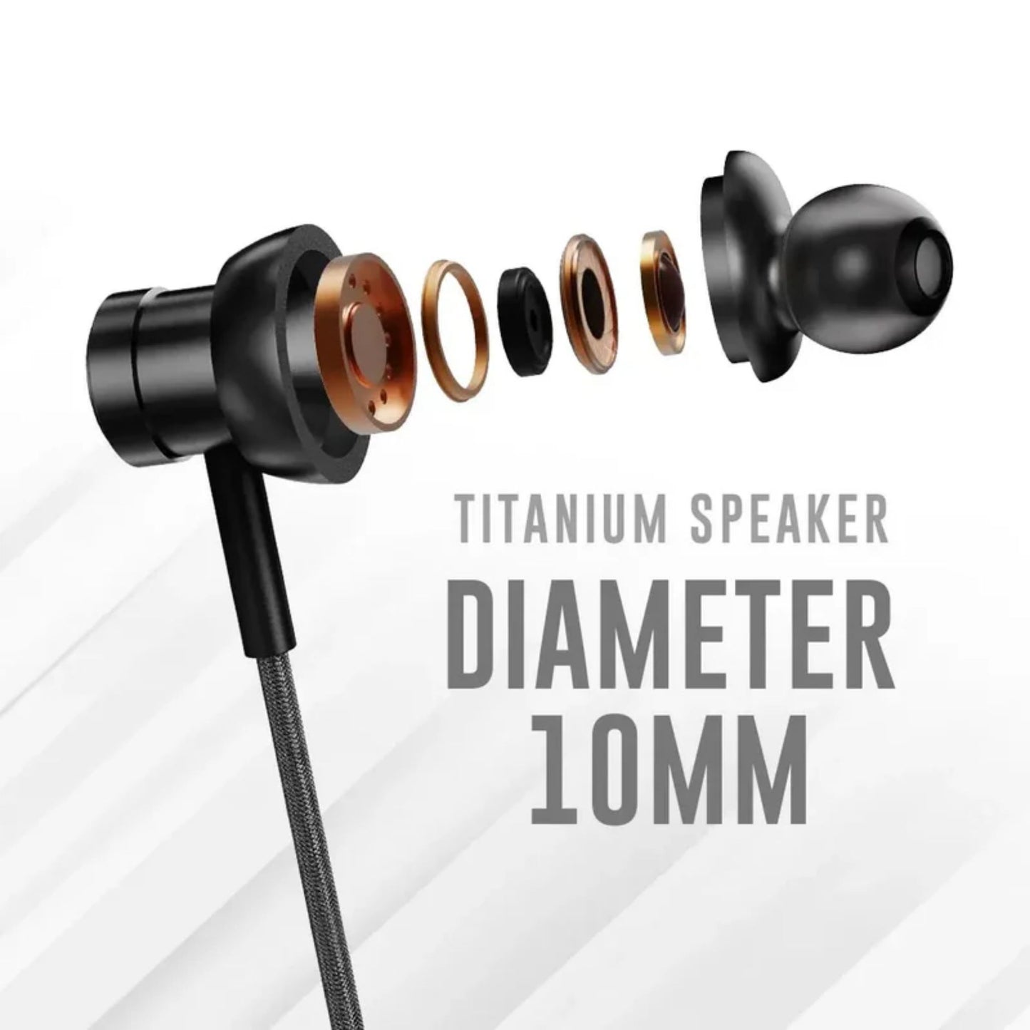 HiFuture HI5 and MI5 | Wired Earphone Jack Type-C Black