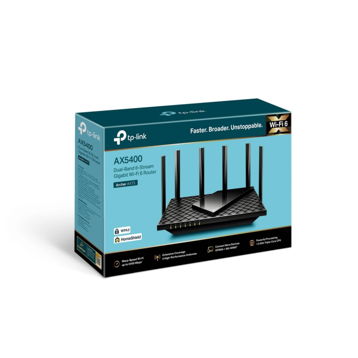 TP-Link Archer AX73 AX5400 Wi-Fi 6 Router | Gigabit Dual-Band