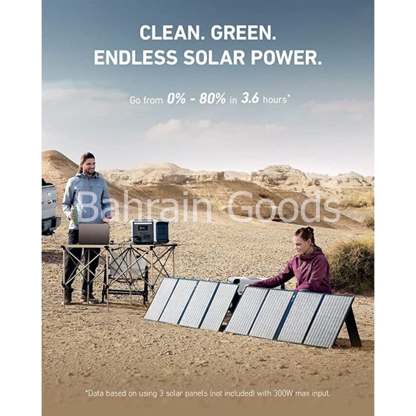 Anker SOLIX F1200 Power Station, PowerHouse 757, 1500W Solar Generator, 1229Wh Bahrain Goods AN.A1770211.BK