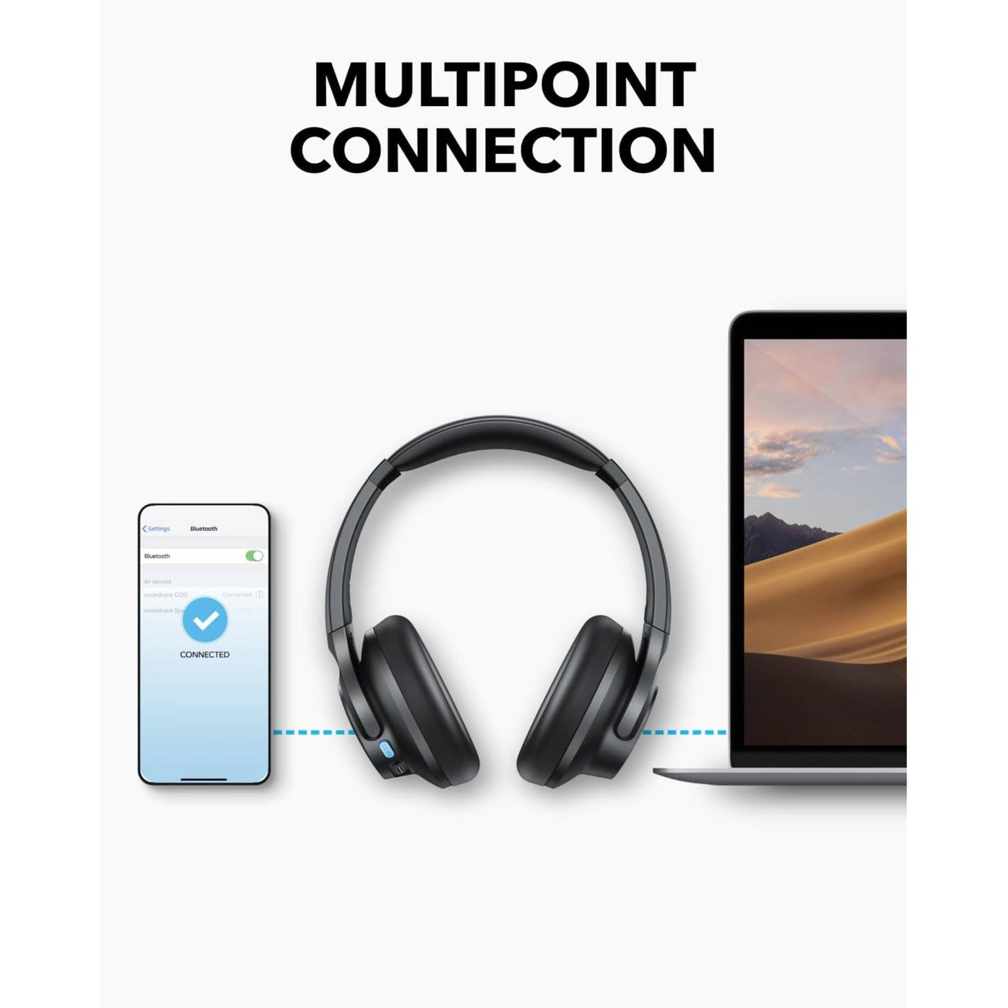 Soundcore Q11i Wireless Over-Ear Bluetooth Headphones