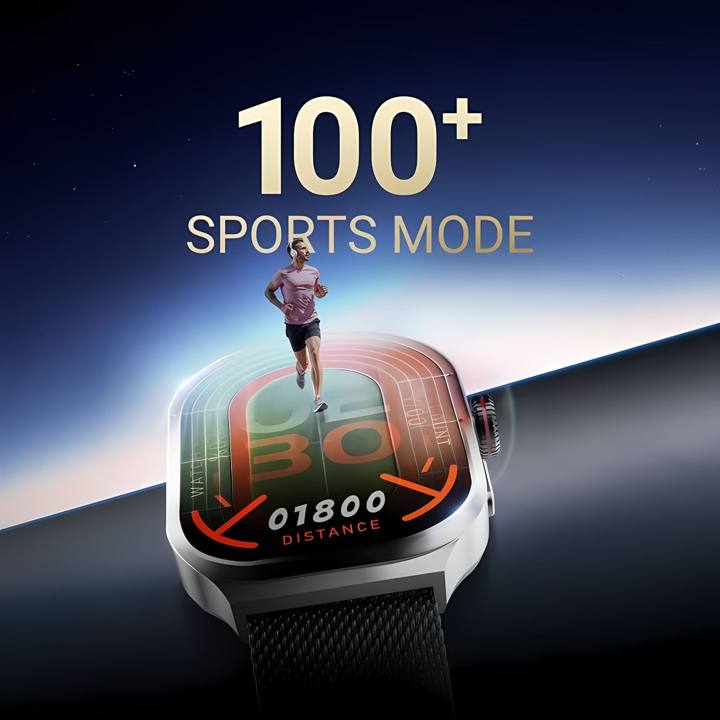 TELUX FLEXFIT Smart Calling Watch with 2.13” AMOLED Display & AI Voice Assistant