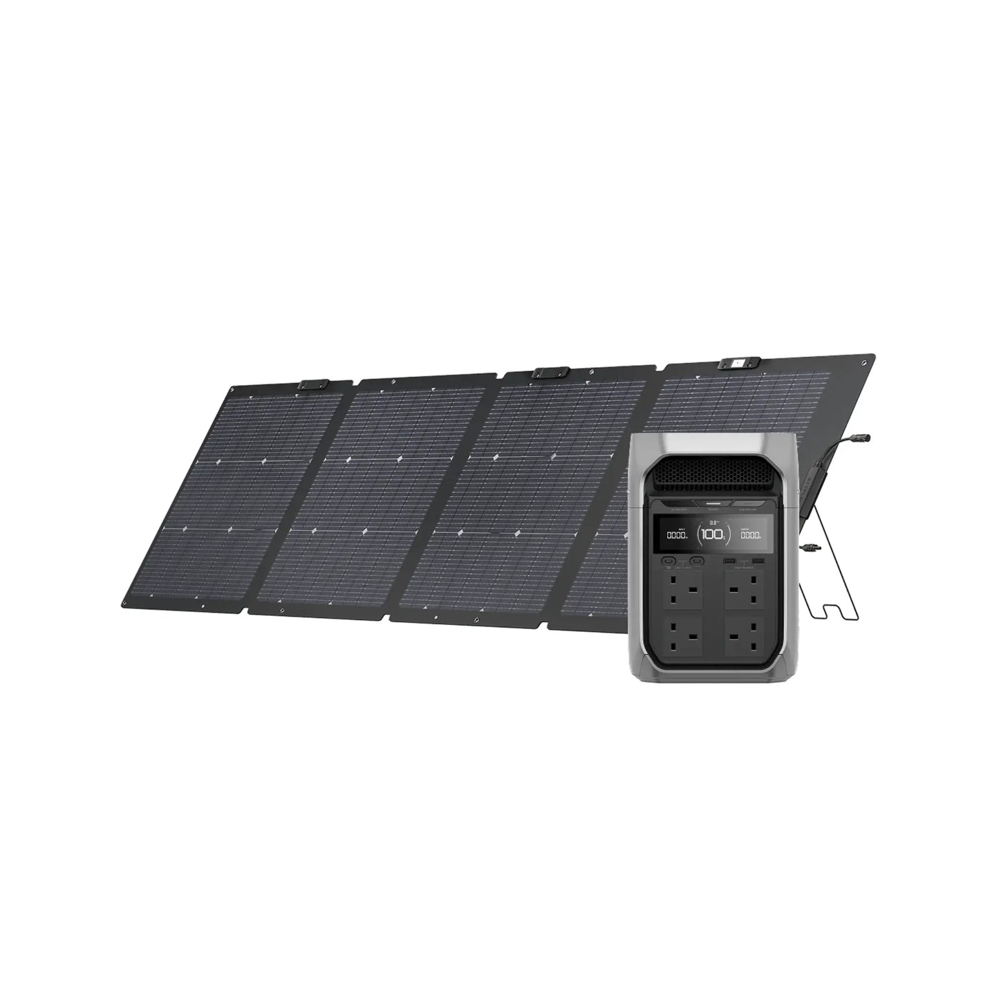 EcoFlow DELTA 3 Portable Power Station | 1800W AC output, with 2400W (3600W surge)