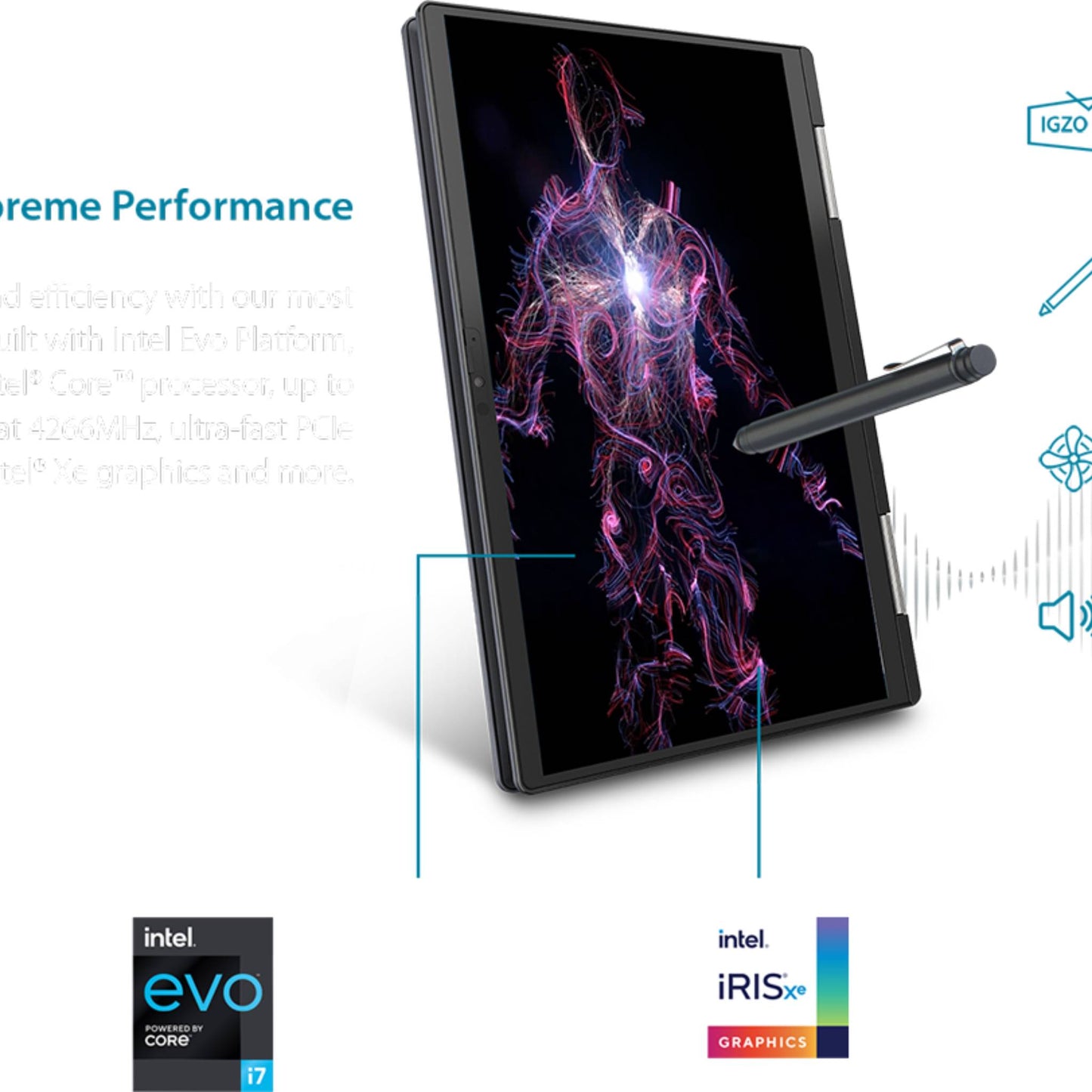 Toshiba Dynabook Portégé X30W-J- | 2 in 1 Flip design - Intel® Core™ i7-1165G7 Gen 11