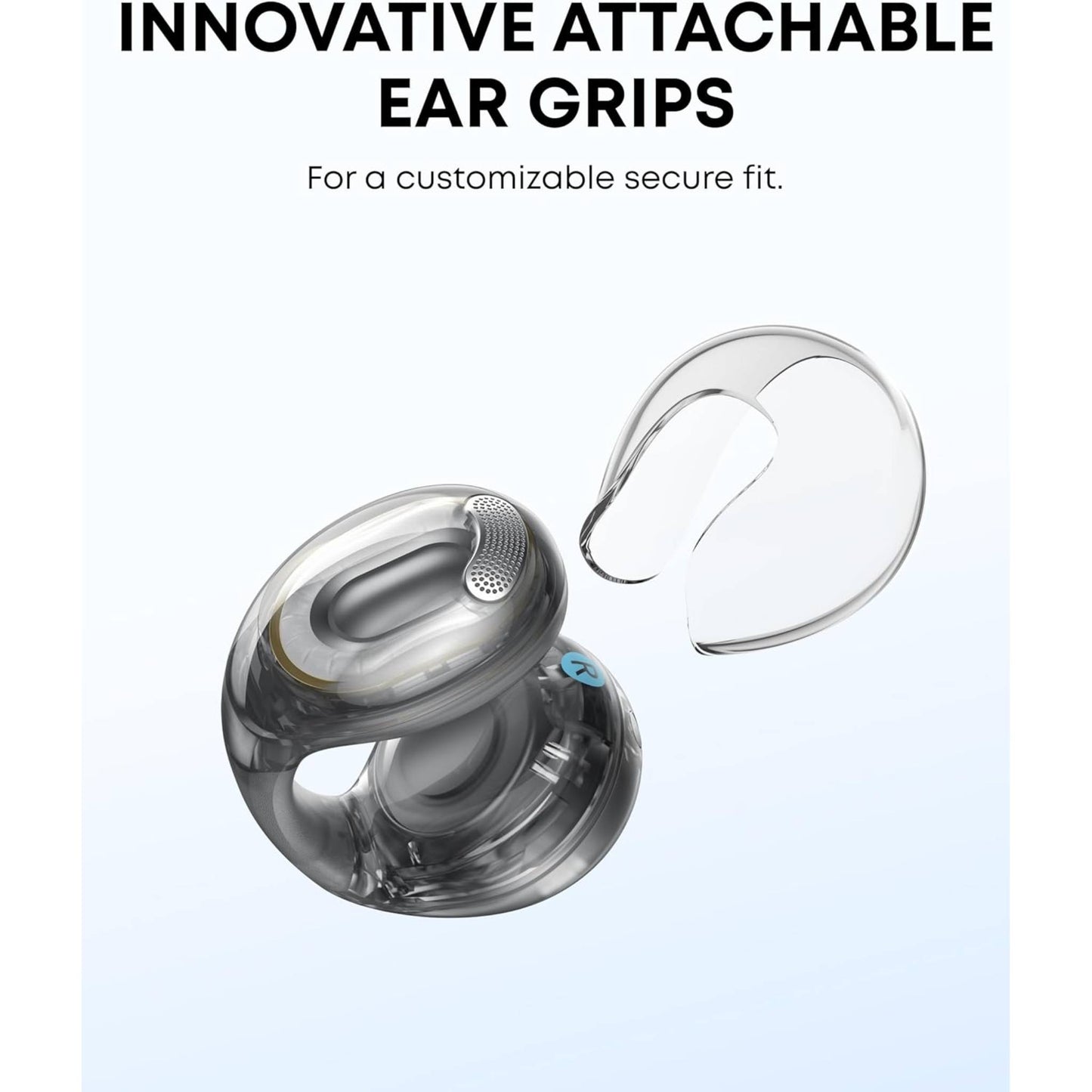 soundcore C40i | Flexible and Comfortable Clip-On Earbuds