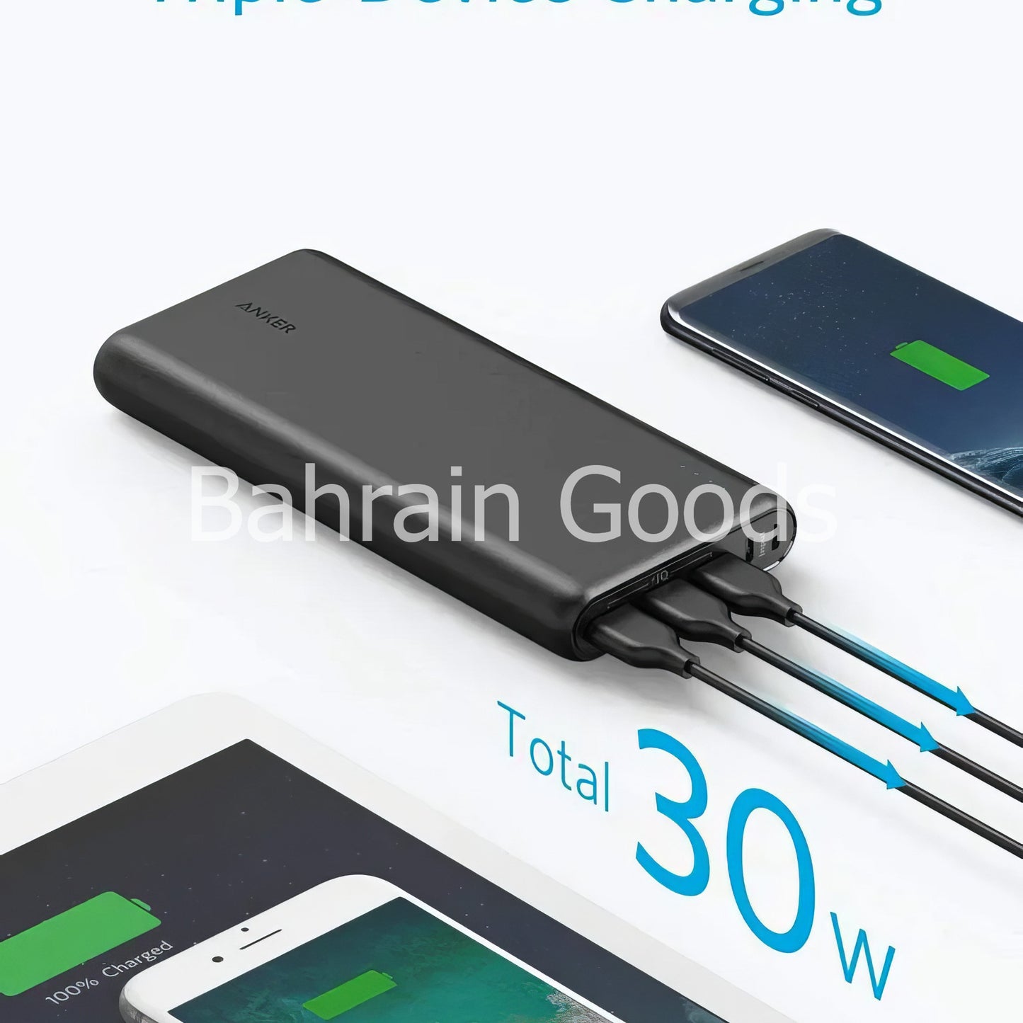Anker 337 Power Bank (PowerCore 26K) Bahrain Goods AN.A1277H11.BK