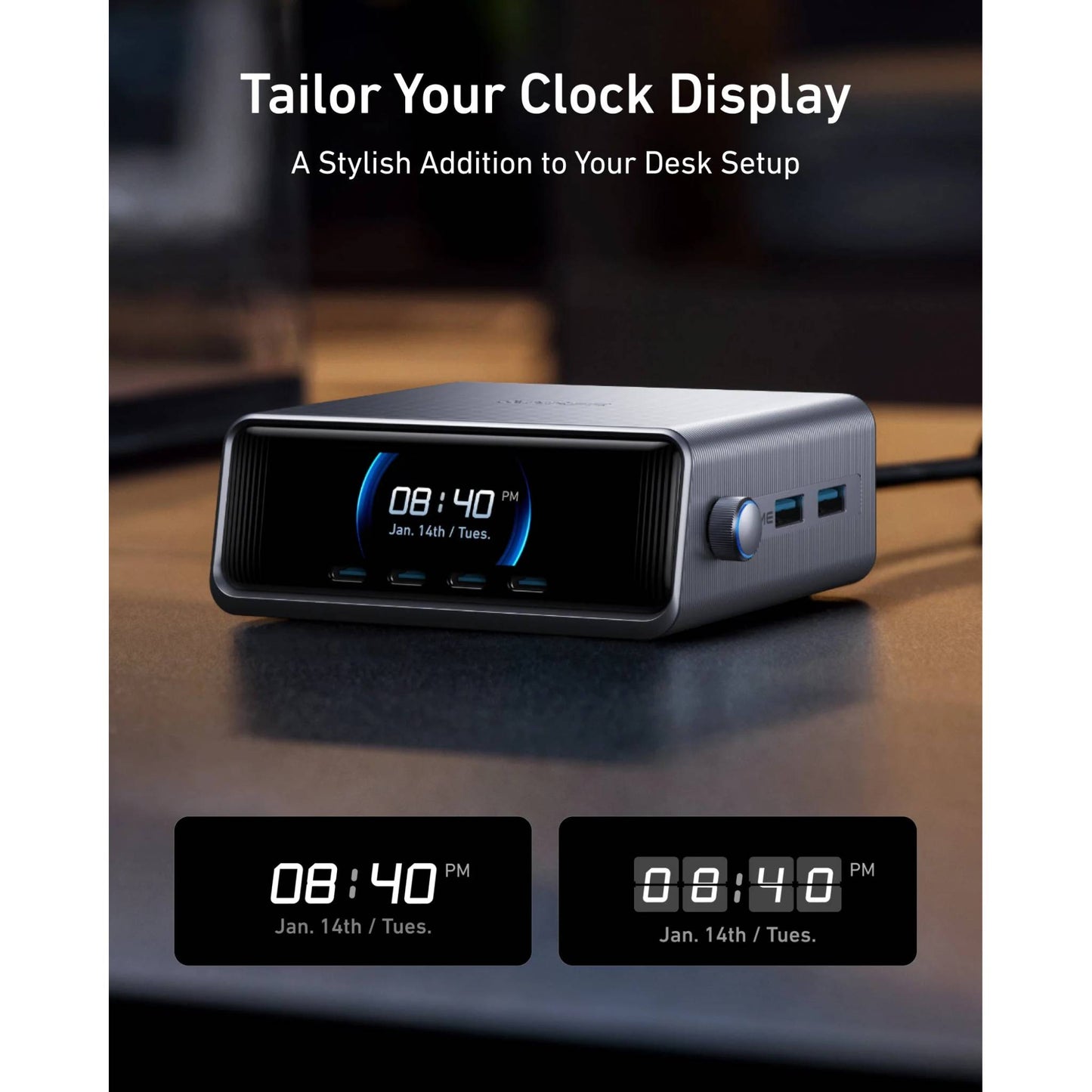 Anker Prime Charger (250W, 6 Ports, GaNPrime)
