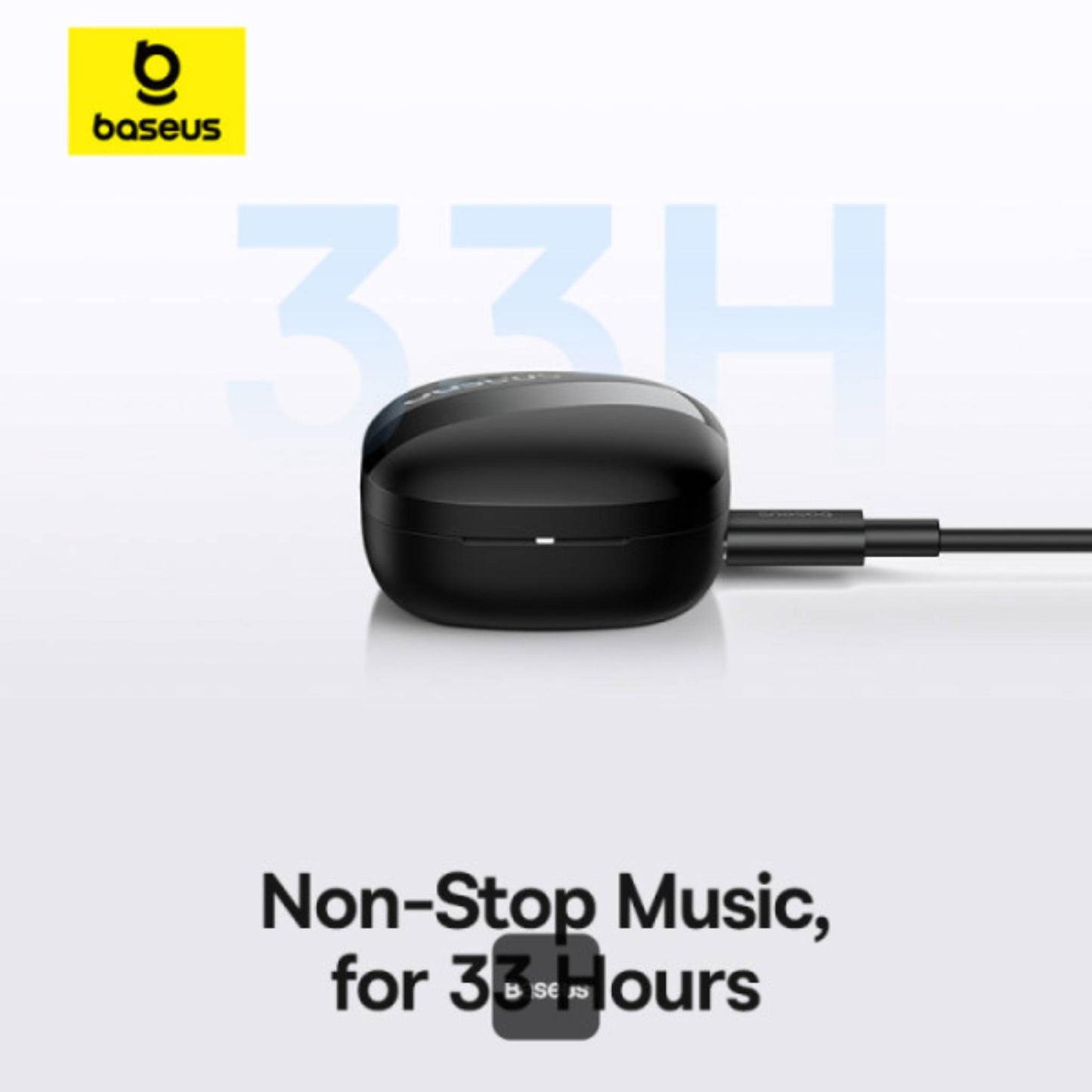 Baseus Bowie E20 True Wireless Earbuds With 2 ENC Mics, 33H Playtime