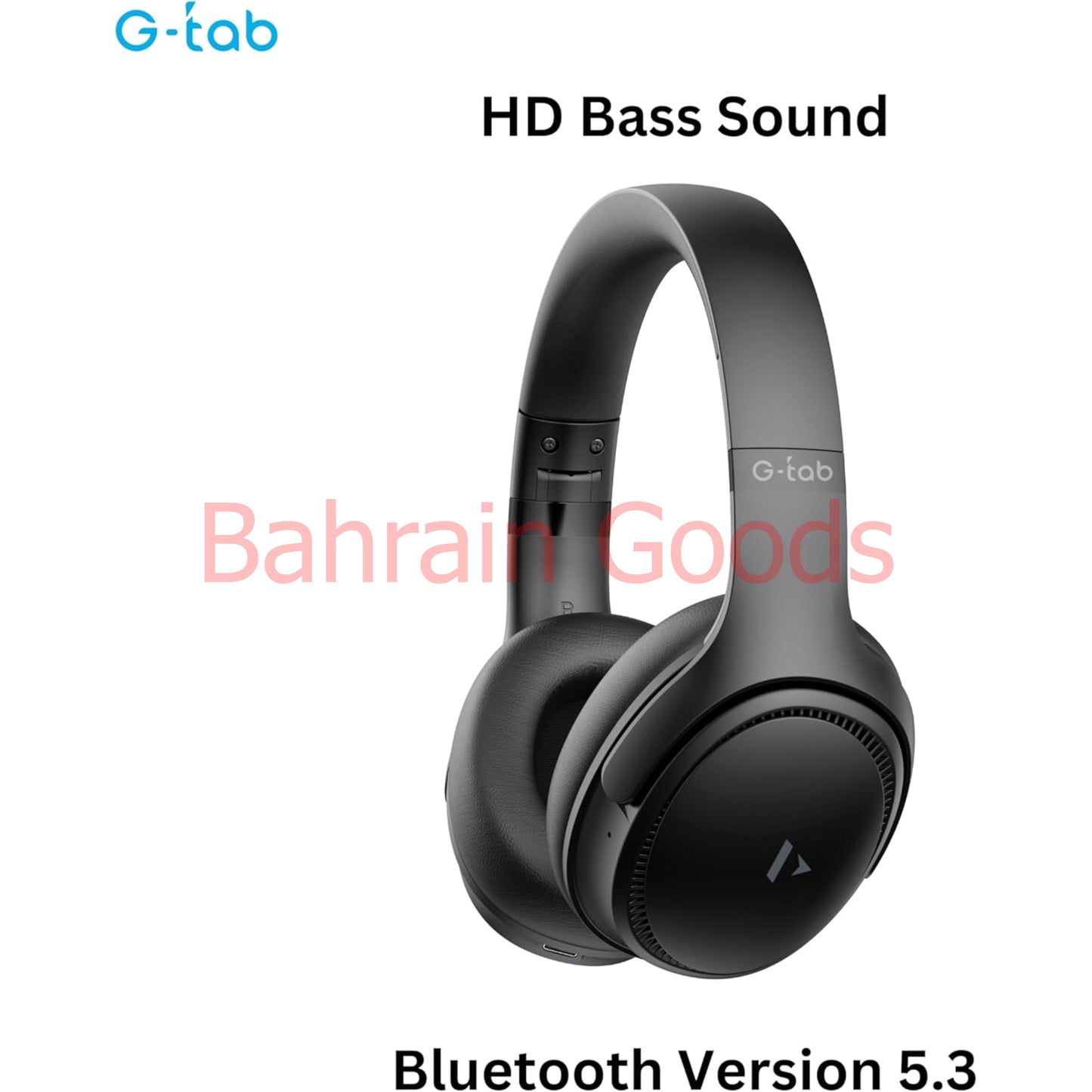 G-Tab VAH10 On Ear Headphone/ANC/HD Bass/Dual Device Connection