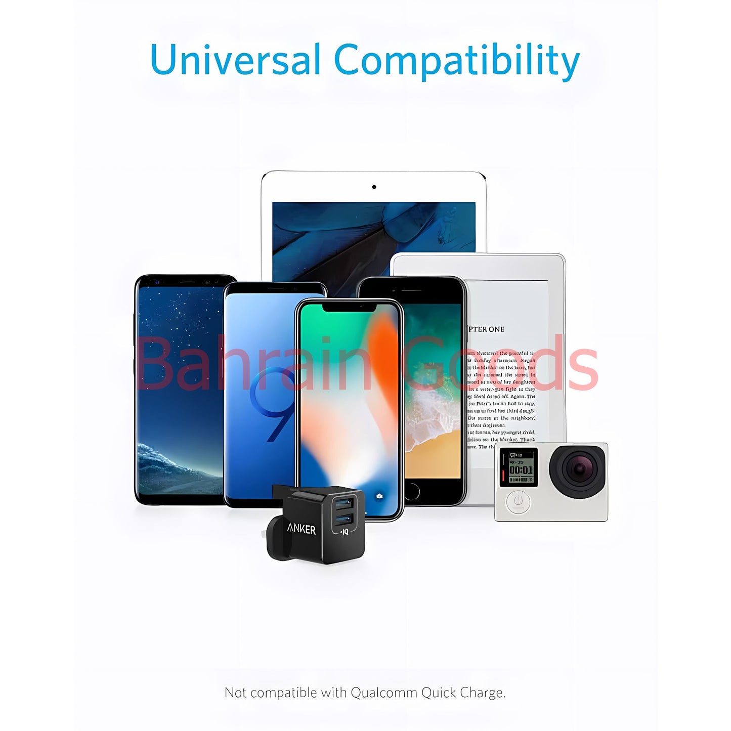 Anker PowerPort Mini Dual Port USB Charger (PowerIQ) | Bahrain Goods