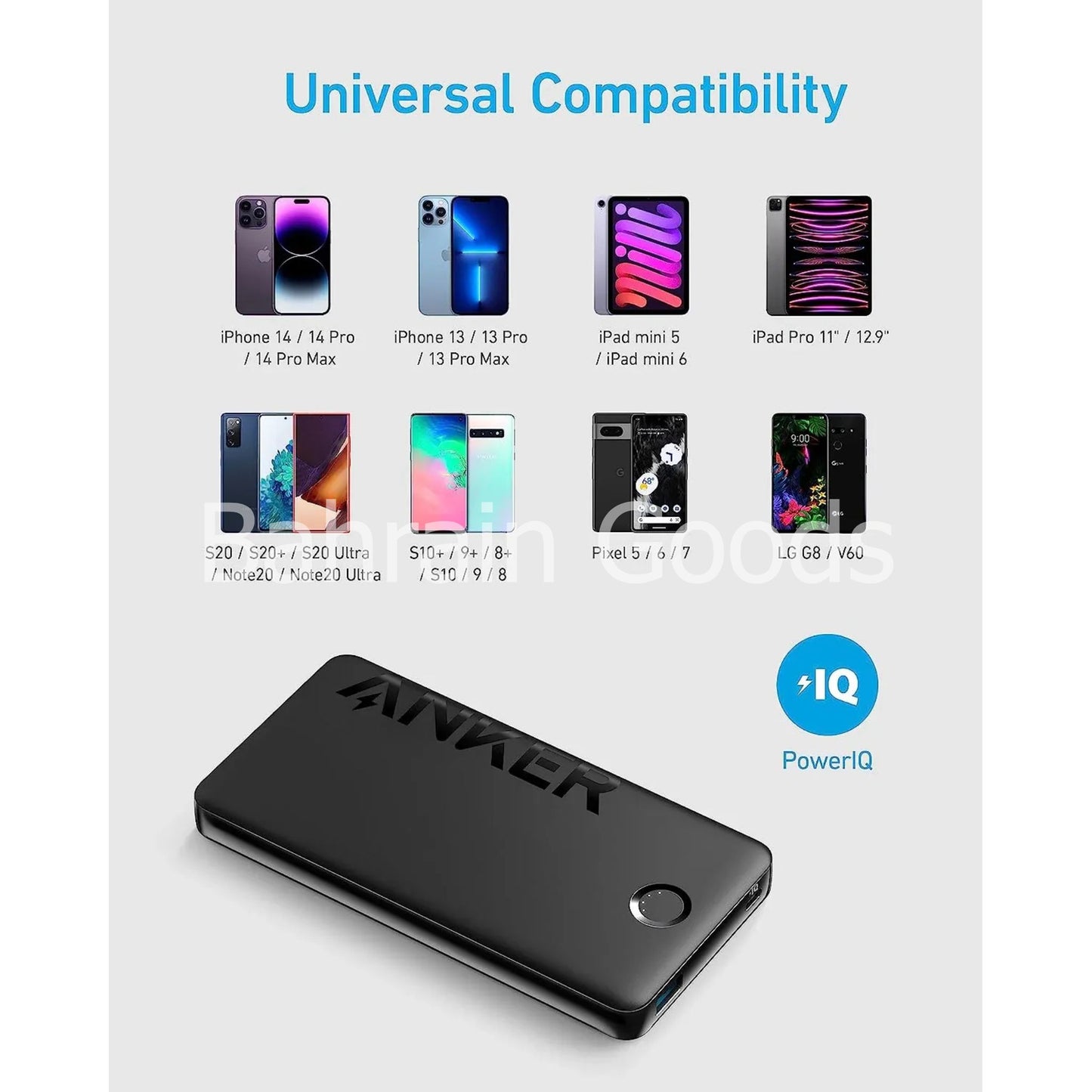Anker 323 USB-C Power Bank (PowerCore PIQ) Bahrain Goods A1334H11