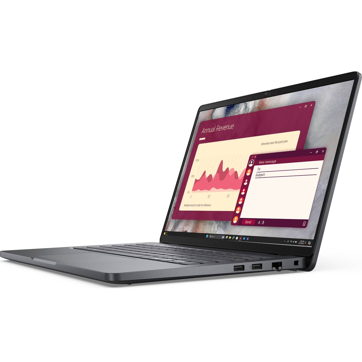 Dell Pro 14 Laptop | Intel® Core 5-120U, 10 cores | 8GB DDR5 512GB PCIe NVMe