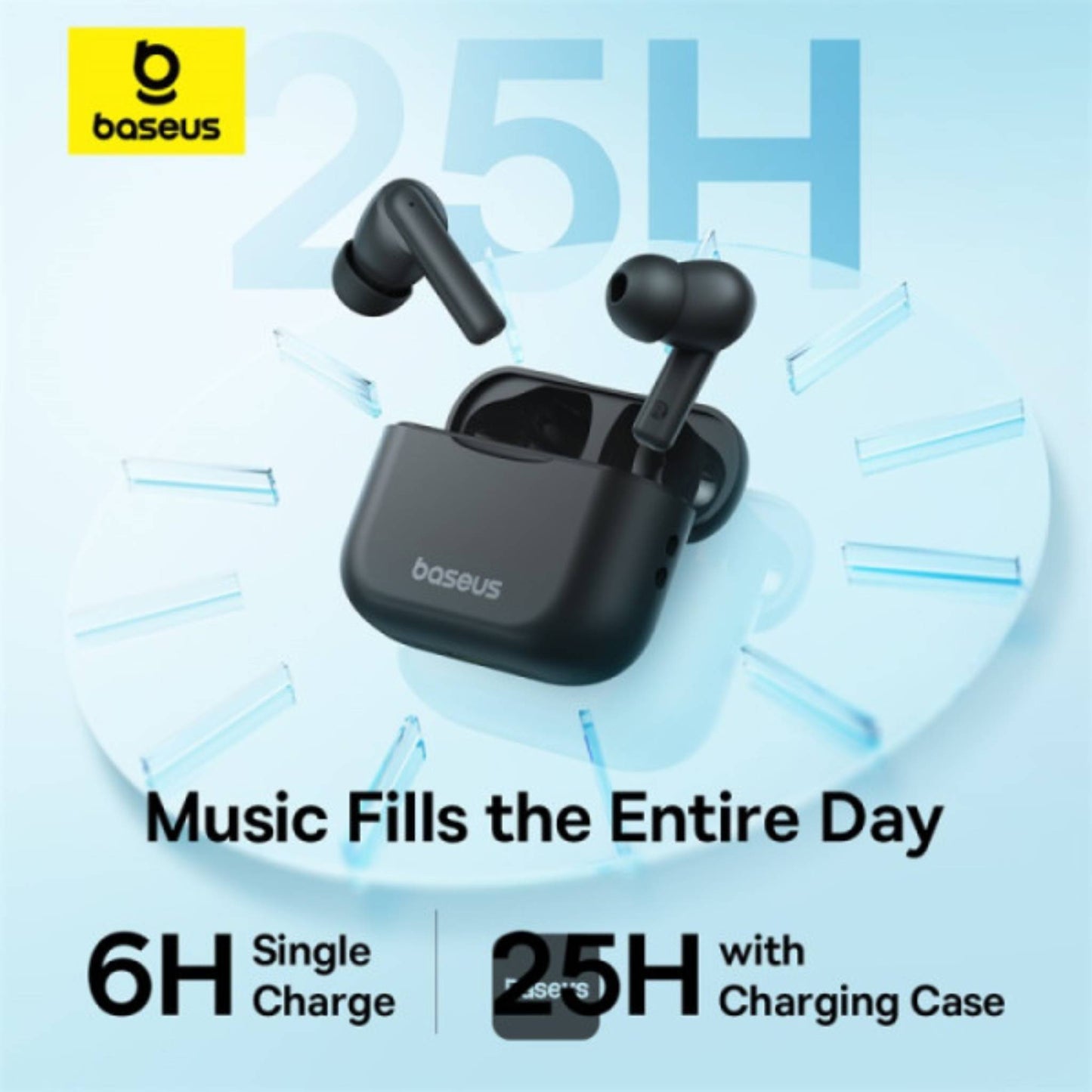 Baseus Bowie E17 True Wireless Bluetooth Earphones With Dual Mic ENC & Punchy Bass