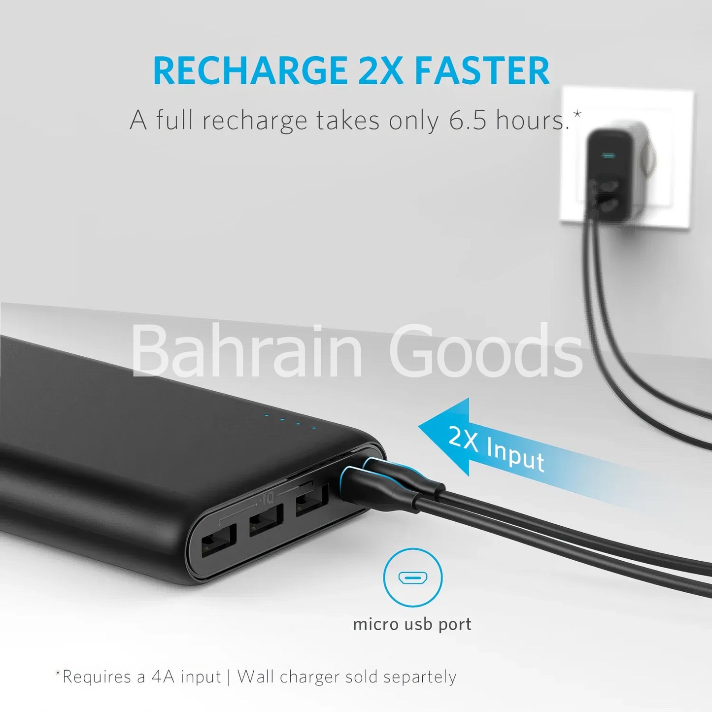 Anker 337 Power Bank (PowerCore 26K) Bahrain Goods AN.A1277H11.BK