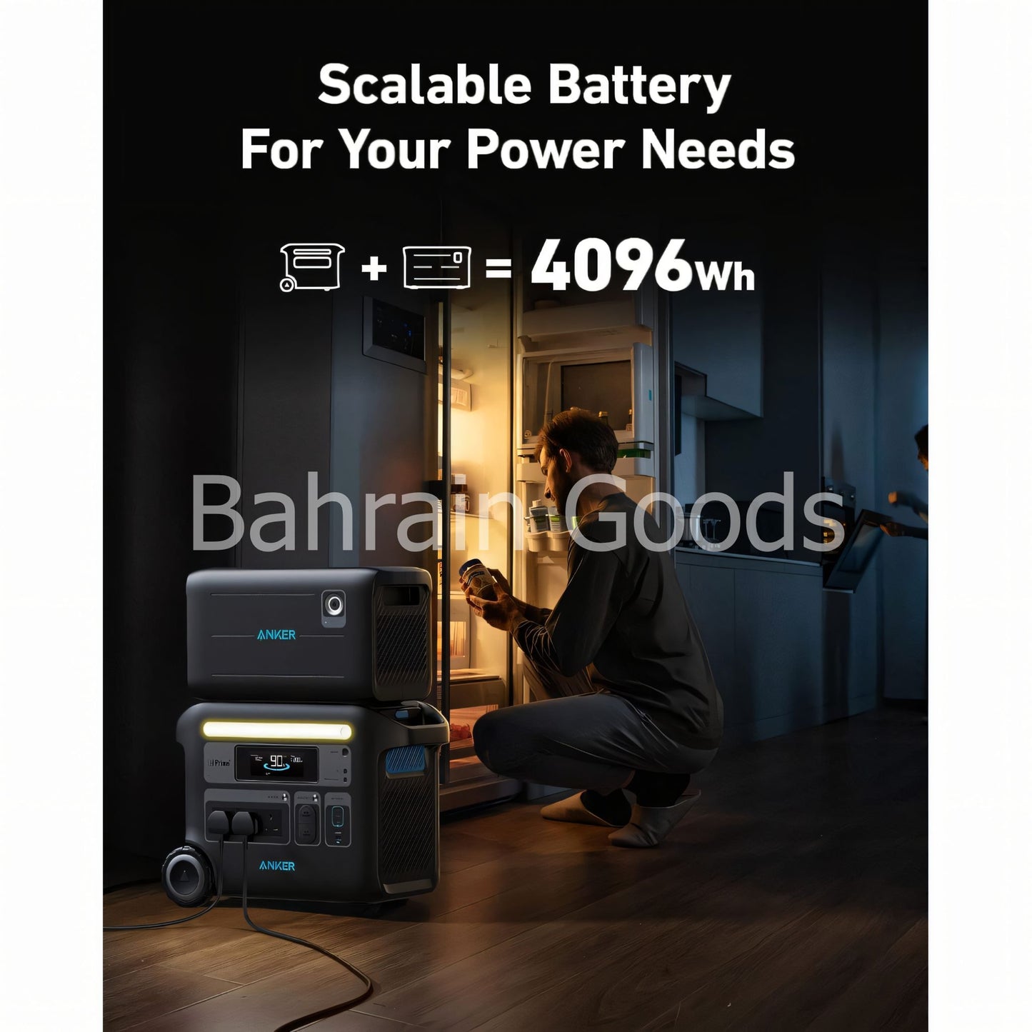 Anker SOLIX F2000 (PowerHouse 767) 2048Wh 2300W Bahrain Goods AN.A1780211.BK