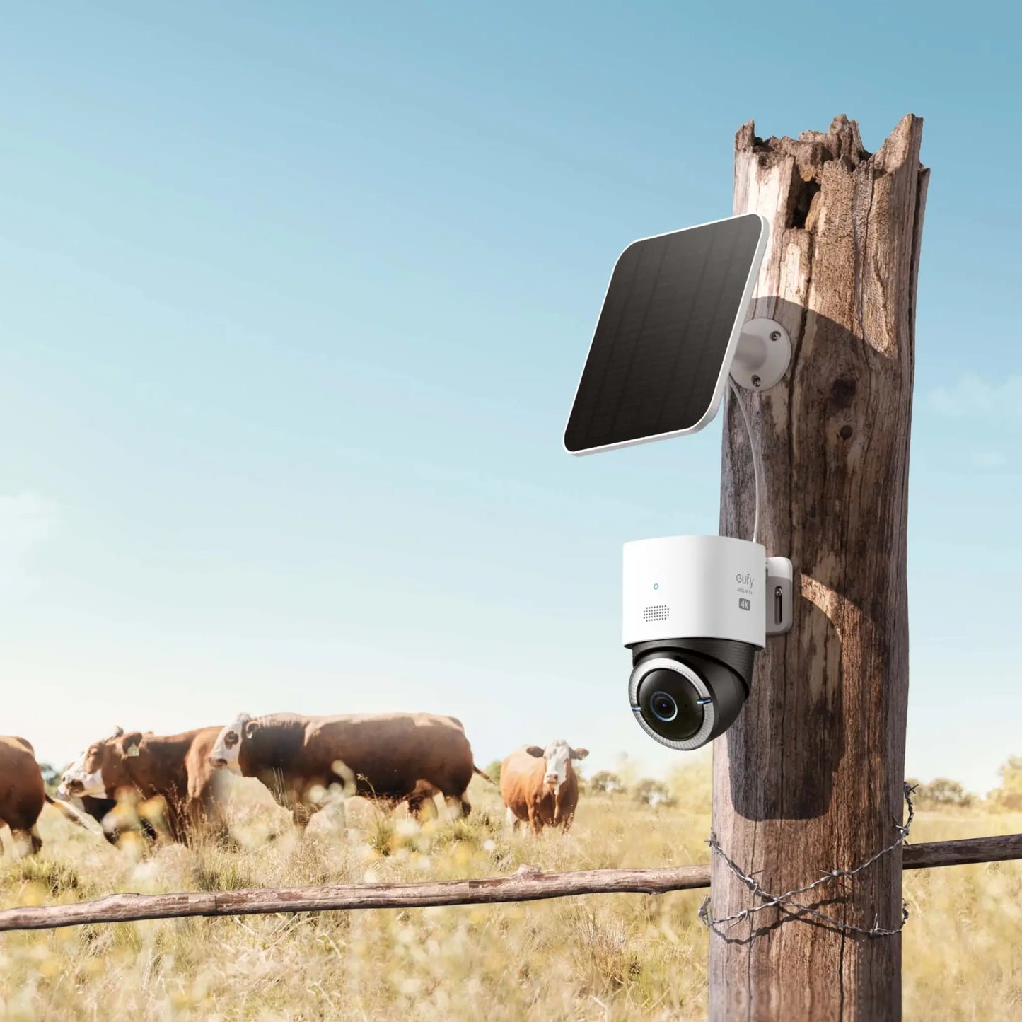 eufy Security 4G LTE Cam S330 4K Solar Camera | Cellular AI Tracking