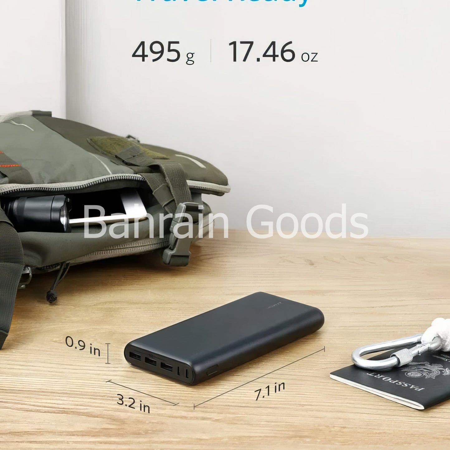 Anker 337 Power Bank (PowerCore 26K) Bahrain Goods AN.A1277H11.BK