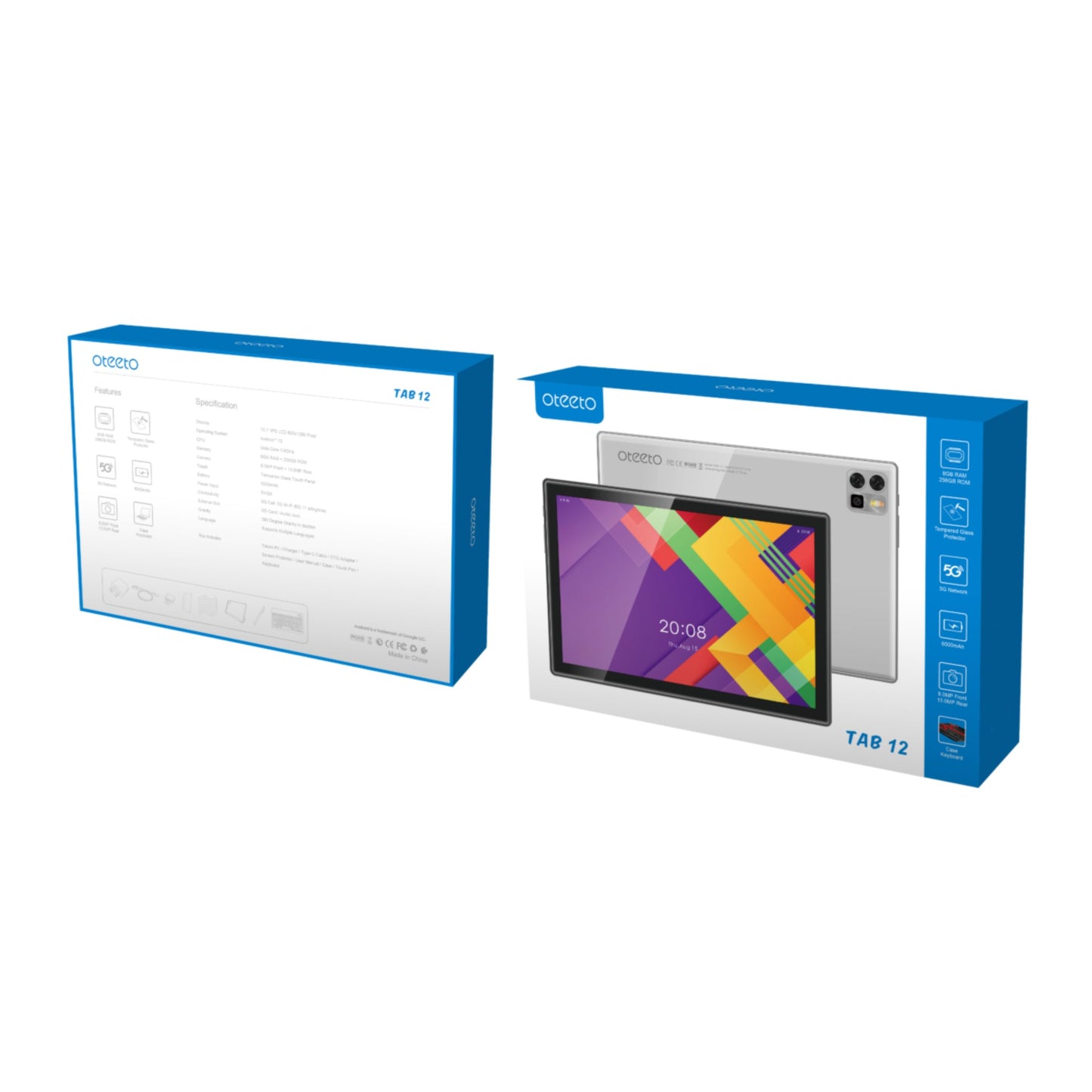 Oteeto TAB 12 8GB/256GB